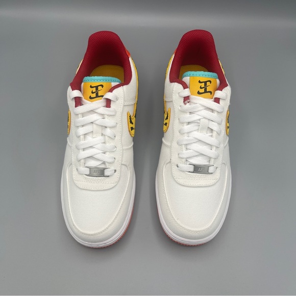 Nike Air Force 1 '07 LX' Women shoes/#Sail/White/University Gold/University Gold - Picture 7 of 15